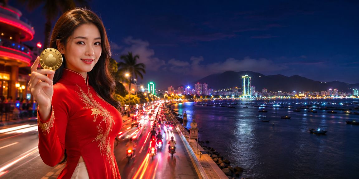 Người chơi VIP tại Nha Trang trong trang phục áo dài trải nghiệm casino cao cấp trực tuyến